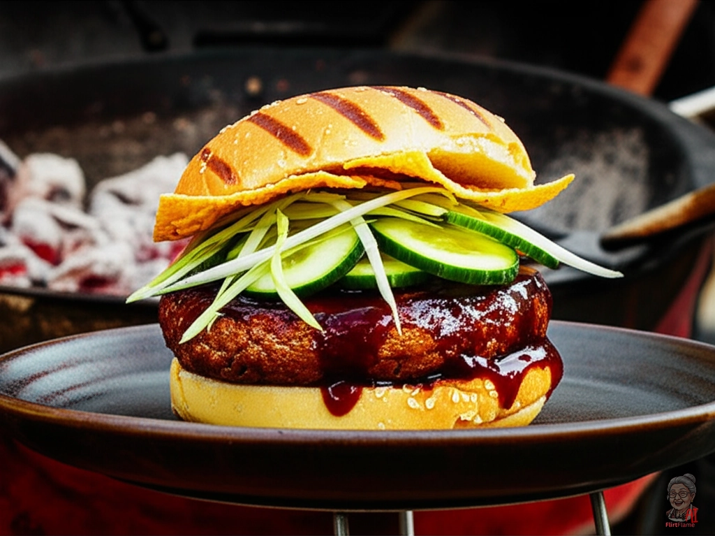 Wok Fire Burger — Kohlegrill
