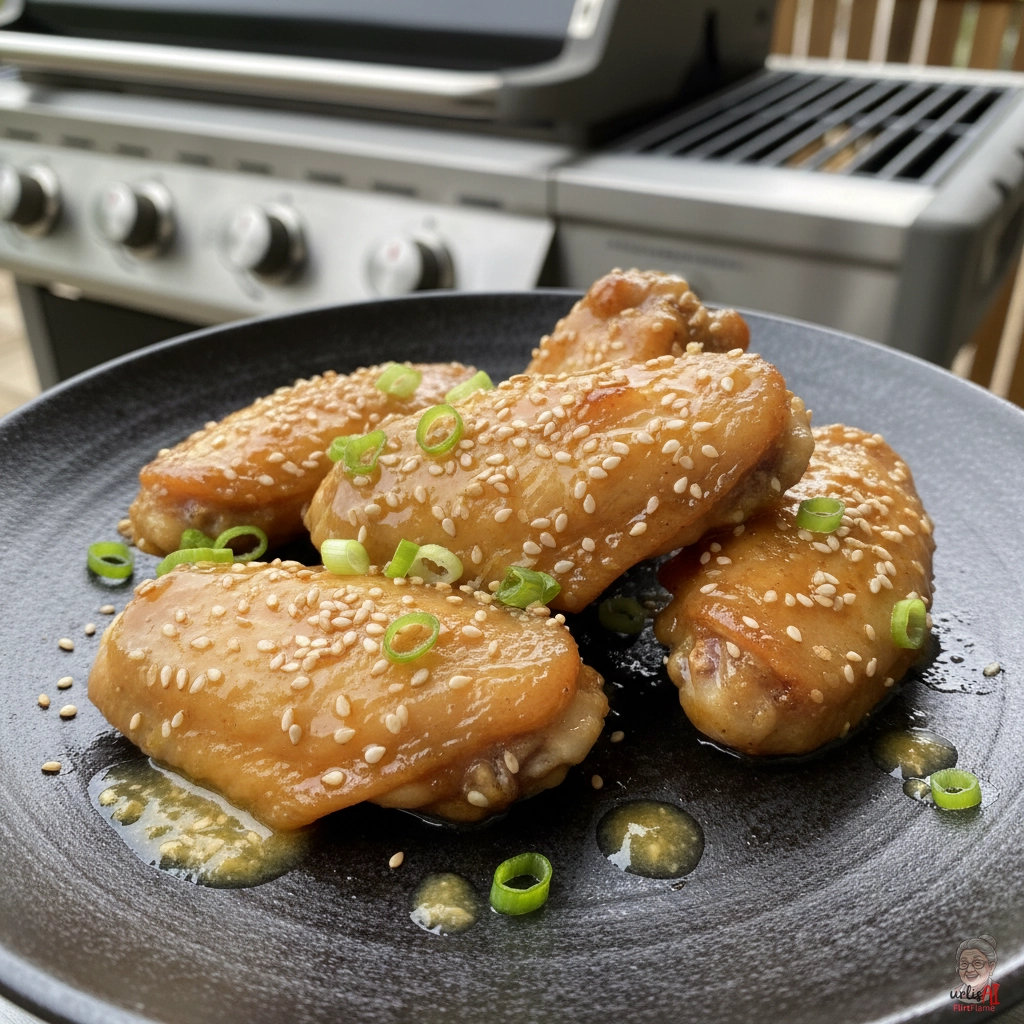 Yuzu Kosho Wings — Gasgrill