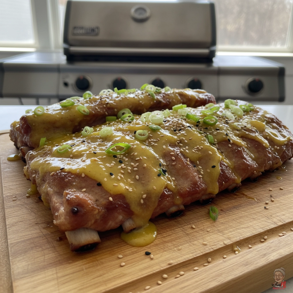 Yuzu Ponzu Ribs — Gasgrill