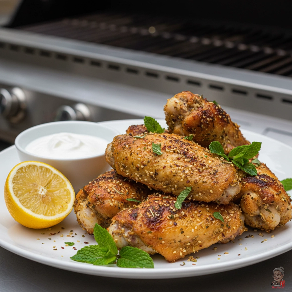 Za'atar Wings — Gasgrill
