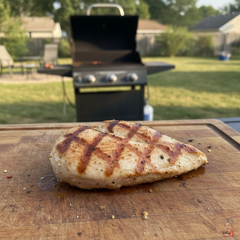 Zarte Putenbrust — Gasgrill
