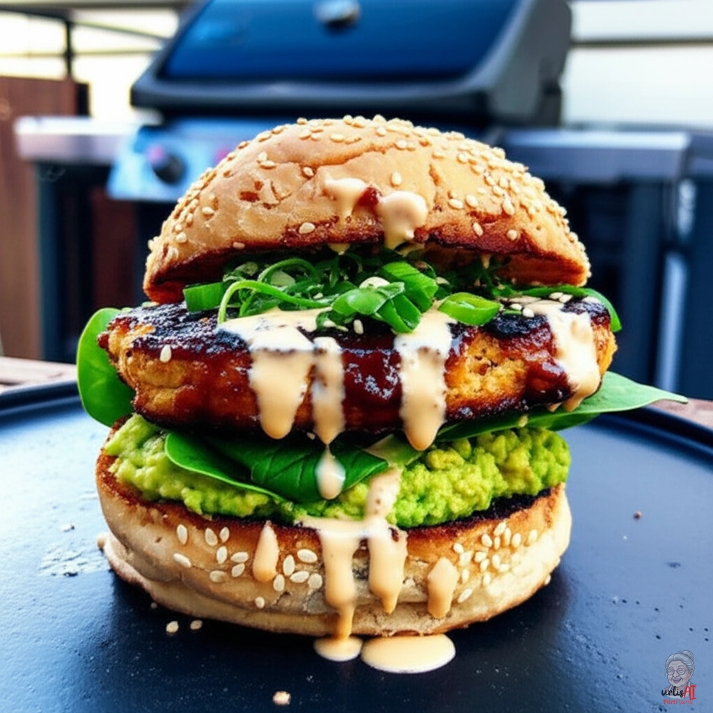Zeitgeist Sesam Burger — Gasgrill