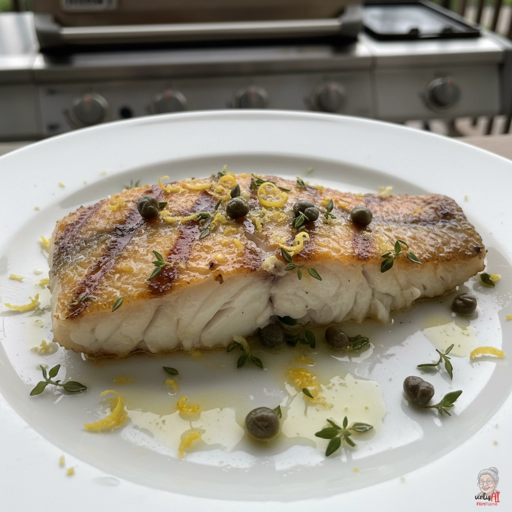 Zitronen Butterbarsch — Gasgrill