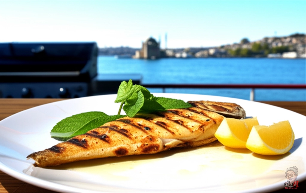 Zitronen Dorade — Gasgrill