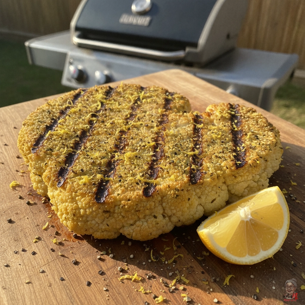 Zitronen Karfiol — Gasgrill