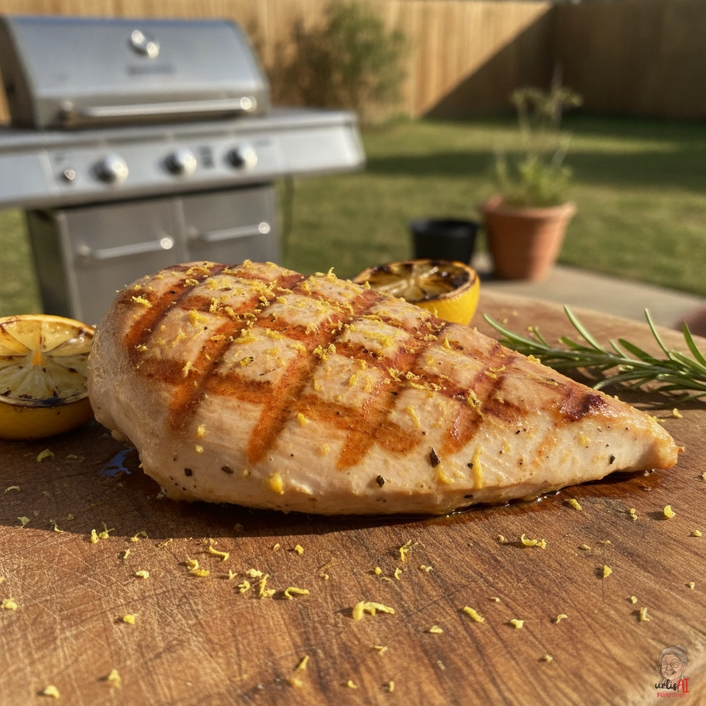 Zitronen Putenbrust — Gasgrill