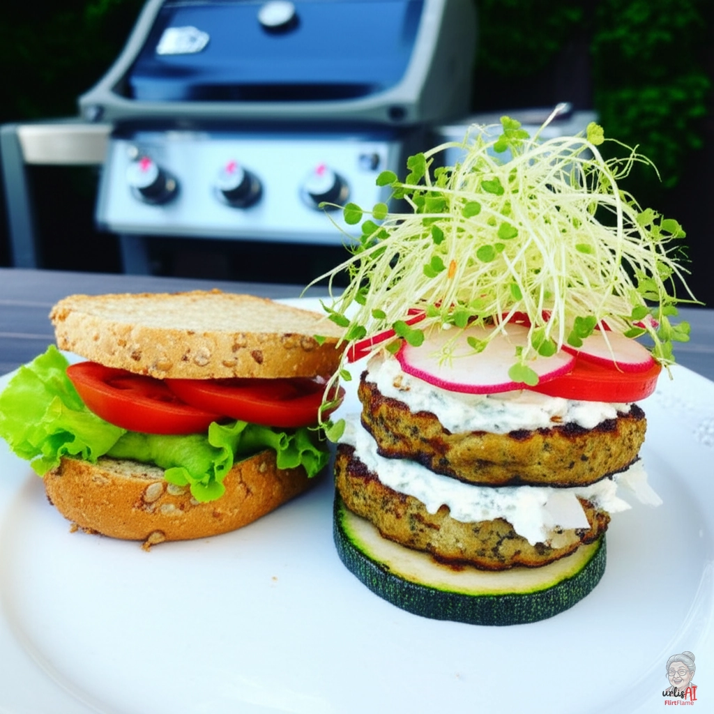 Zucchinis Sommerleichte — Gasgrill
