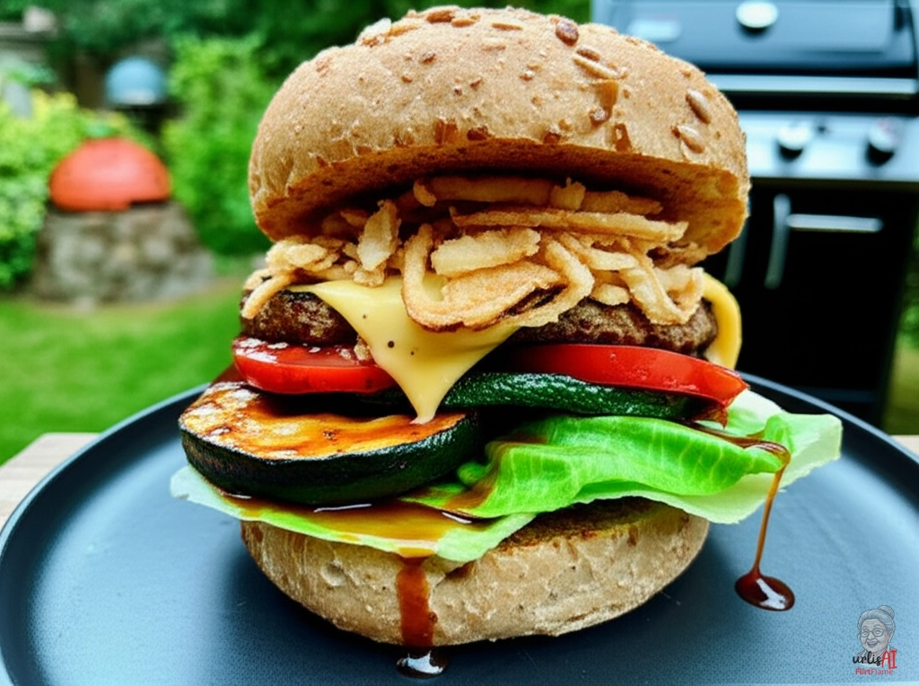 Zucchinis Teriyaki-Glanz — Gasgrill