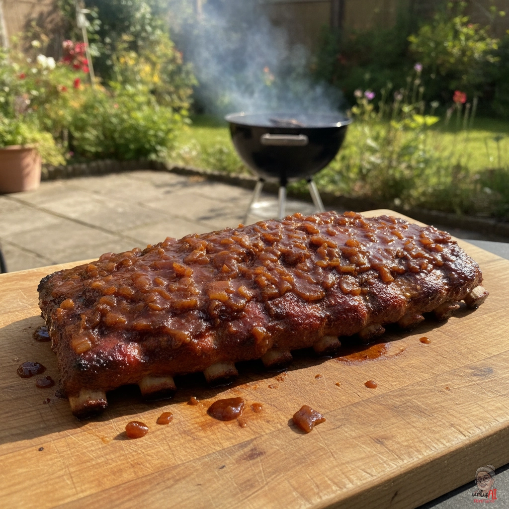 Zwiebel Bier Ribs — Kohlegrill