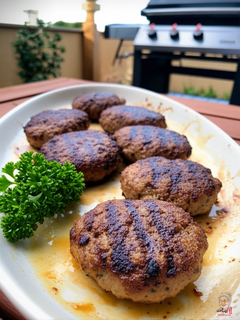 Ägyptische Kofta Frikadellen — Gasgrill