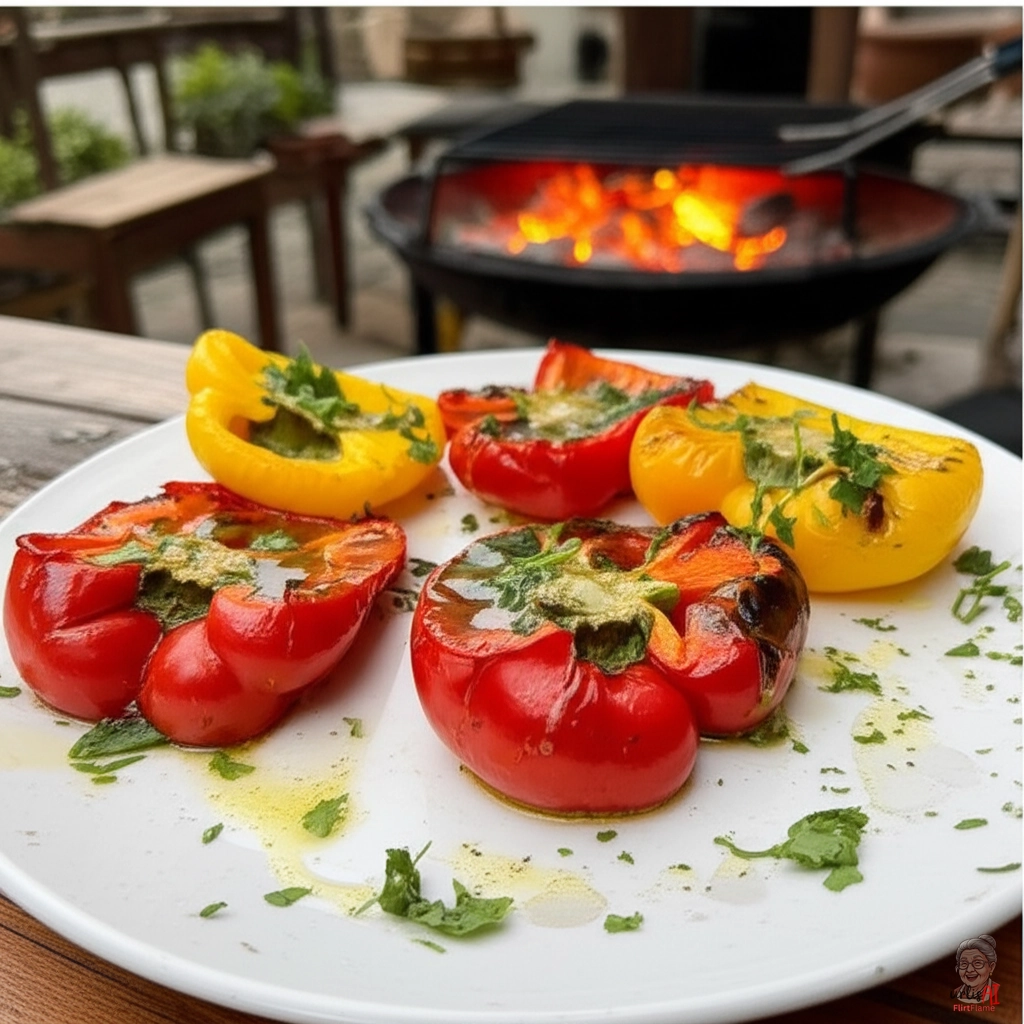 Äthiopische Berbere Paprika — Kohlegrill