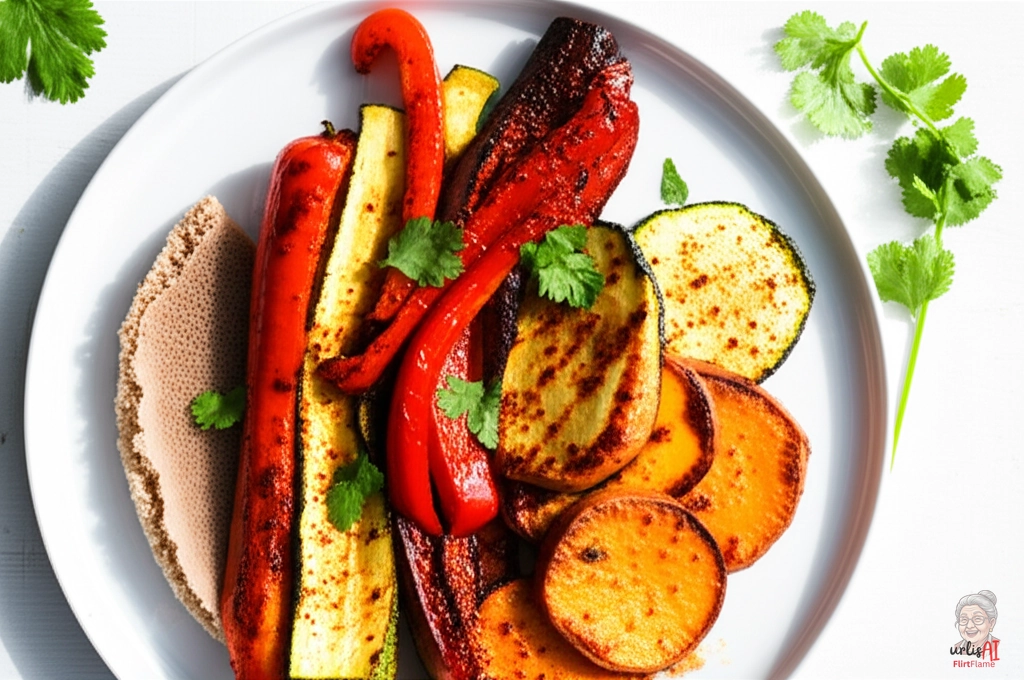 Äthiopisches Berbere Gemüse — Gasgrill