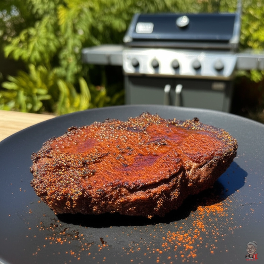 Äthiopisches Berbere Steak — Gasgrill