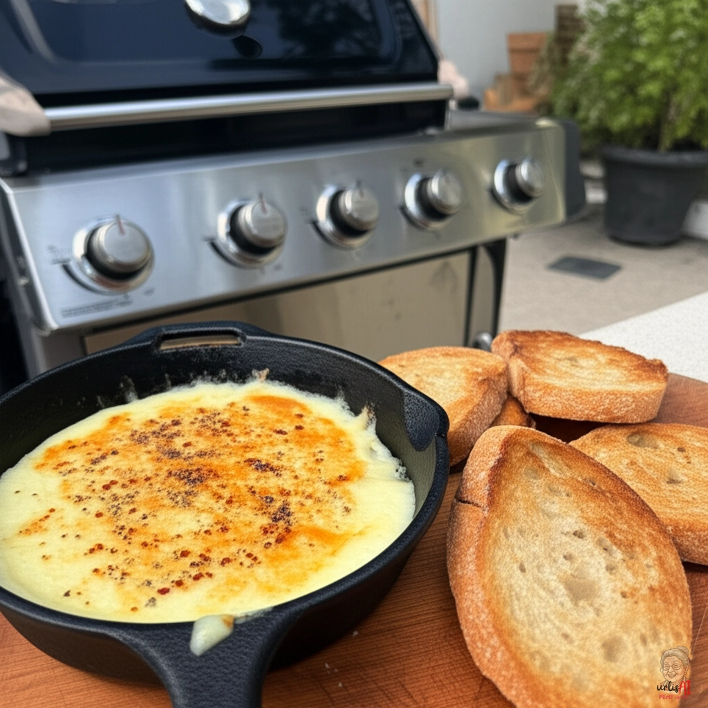 Provoleta Asado — Gasgrill