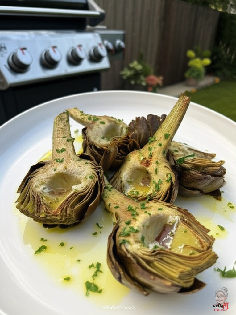 Carciofi al Limone — Gasgrill