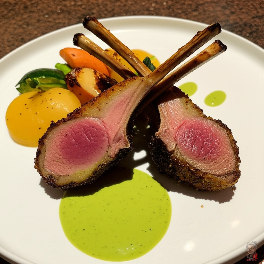 Australisches Lammkotelett — Gasgrill