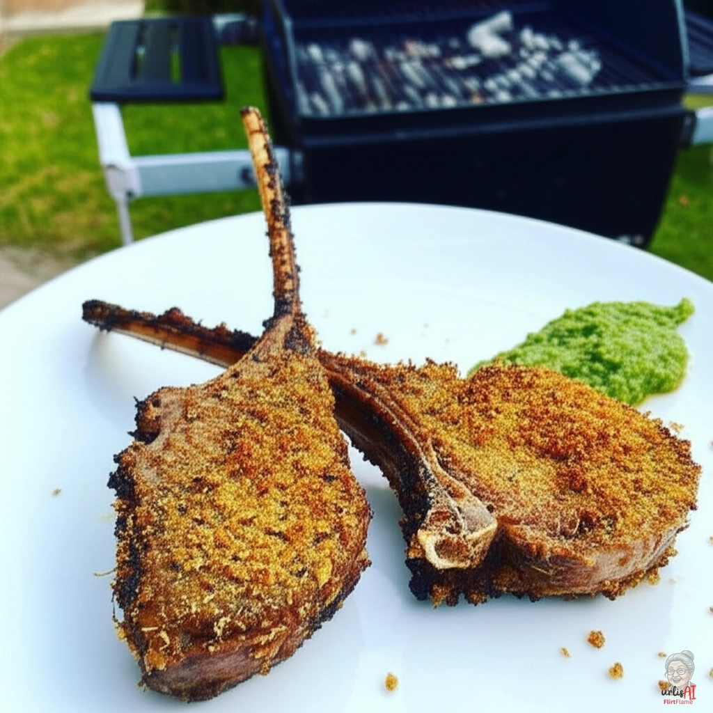 Lammkotelett Sydney — Kohlegrill