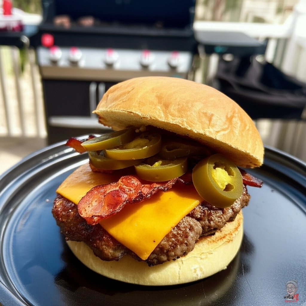 Bacon Jalapeño Smash — Gasgrill