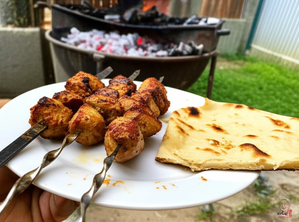 Bangladeschisches Boti Kebab — Kohlegrill