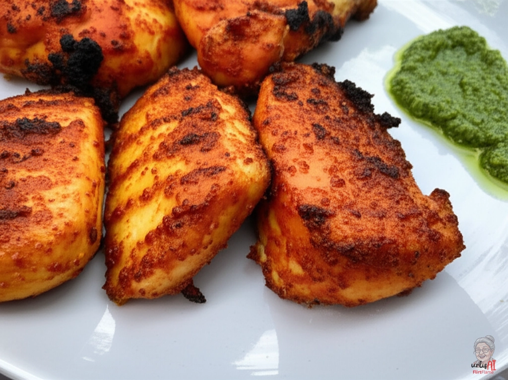 Hähnchen Tikka Dhaka — Kohlegrill