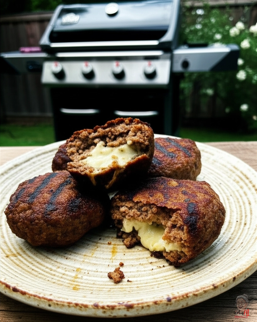 Bangladeschisches Shikampuri Kebab — Gasgrill
