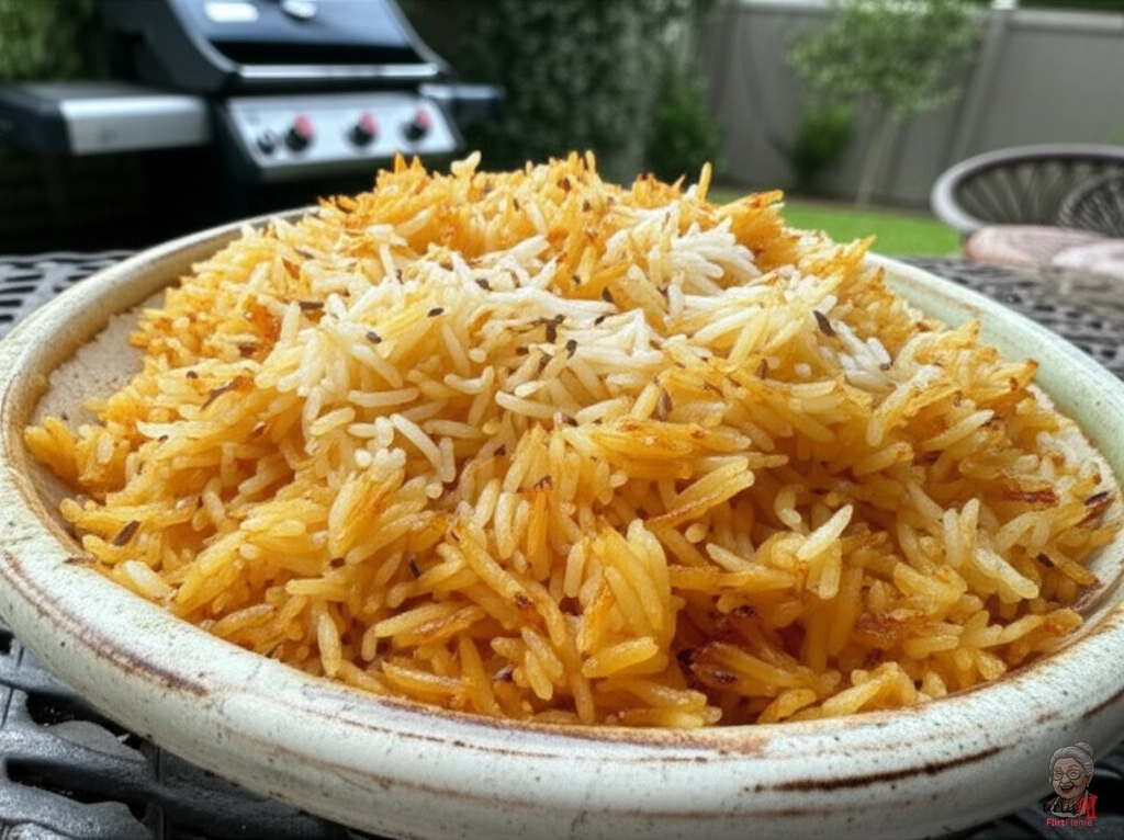 Basmati Jeera-Grill — Gasgrill