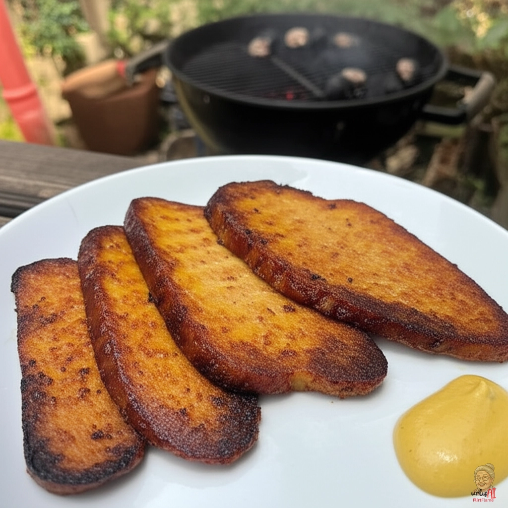 Bayerischer Leberkäse Grill — Kohlegrill