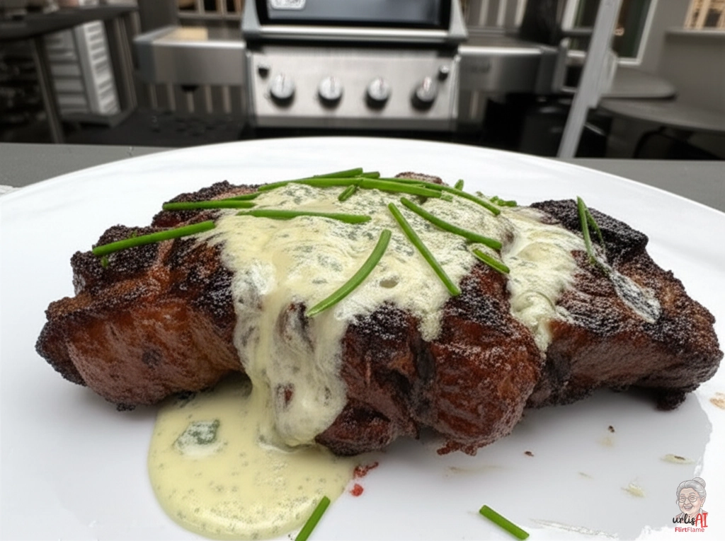 Blauschimmel Ribeye Steak — Gasgrill