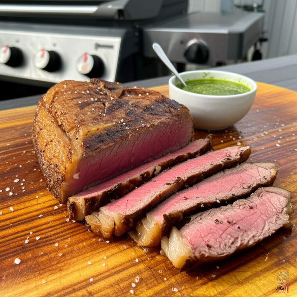 Brasilianische Picanha Steaks — Gasgrill