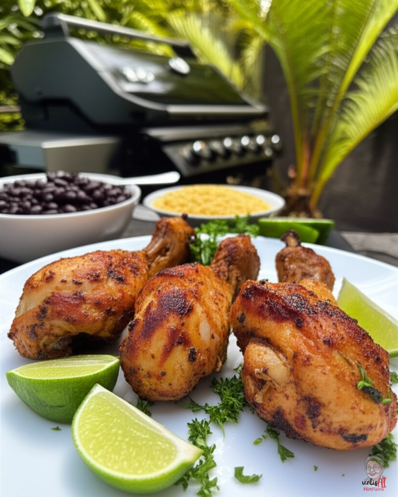 Brasilianisches Churrasco Hähnchen — Gasgrill