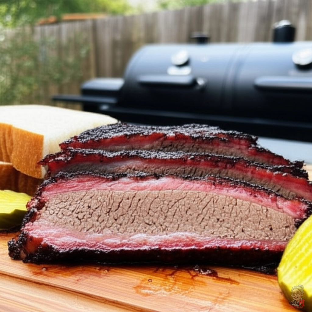 Brisket Point Burnt — Smoker