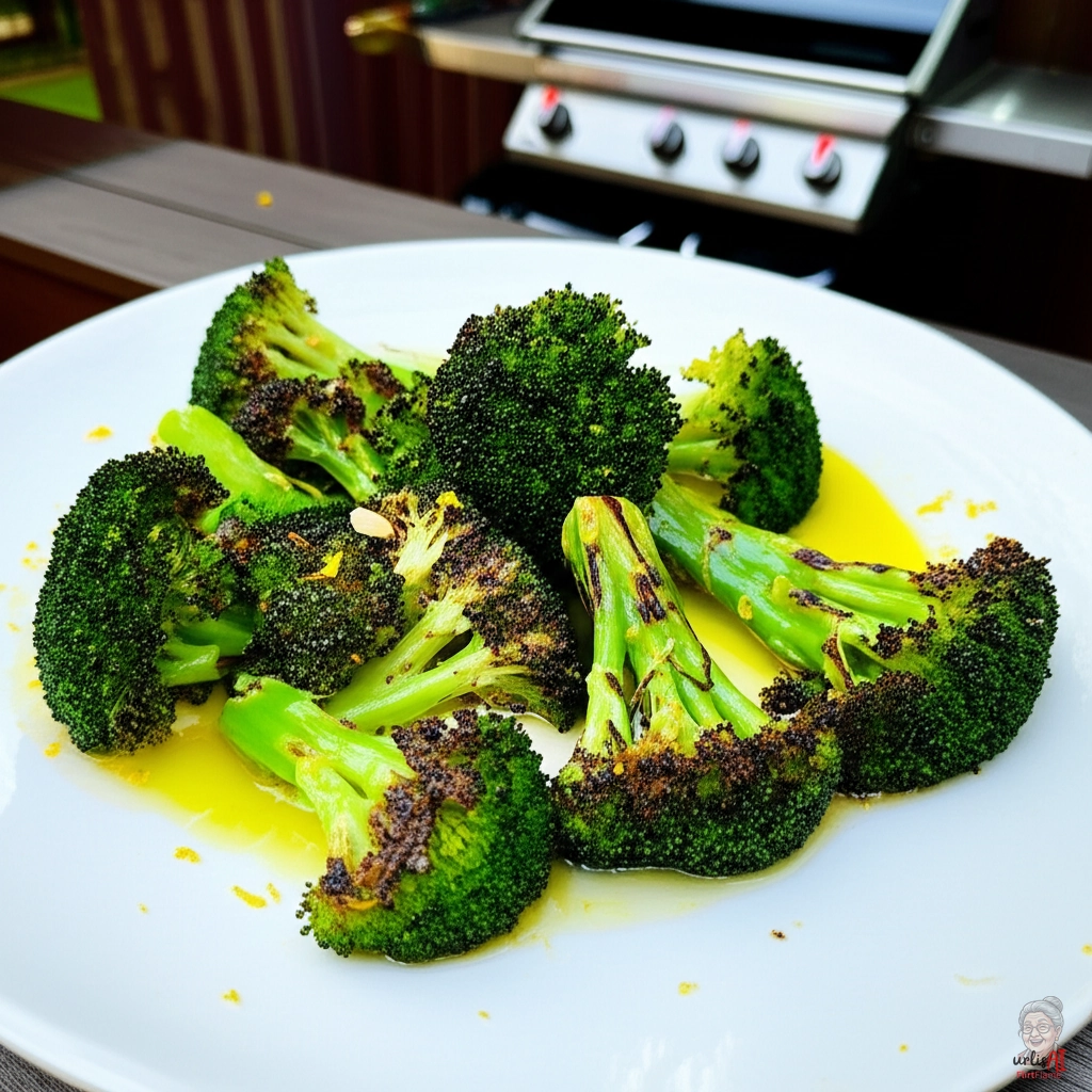 Broccoli Garlic Lemon — Gasgrill
