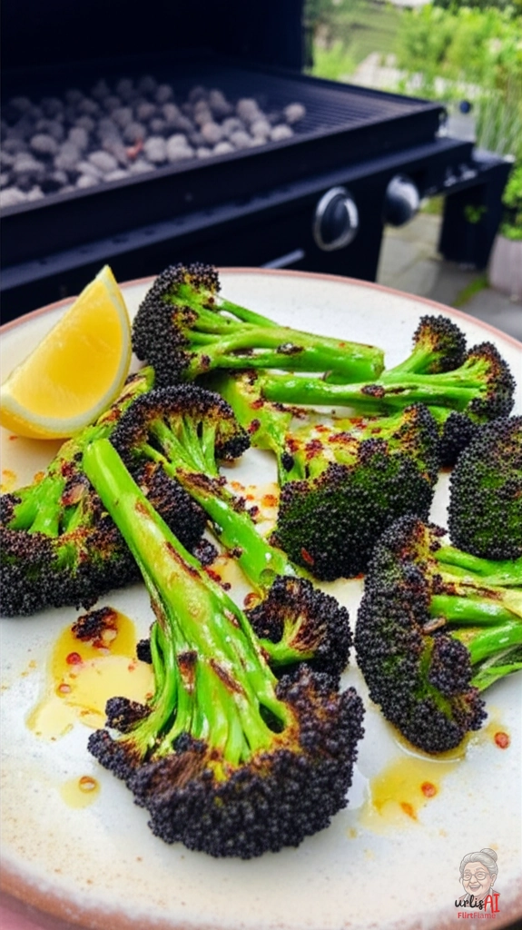 Brokkoli Toscana — Kohlegrill