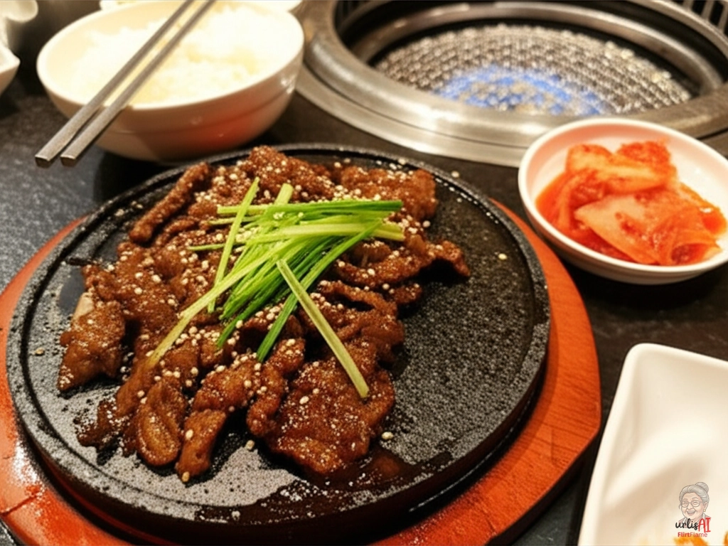 Bulgogi Rind Korea — Gasgrill