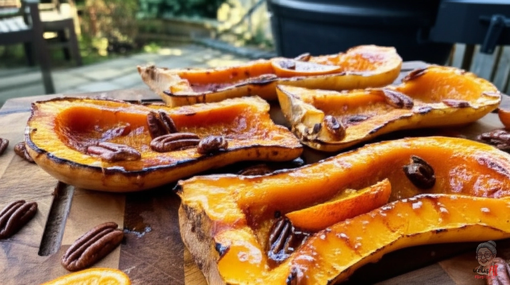 Butternut Zimtglasur — Kohlegrill