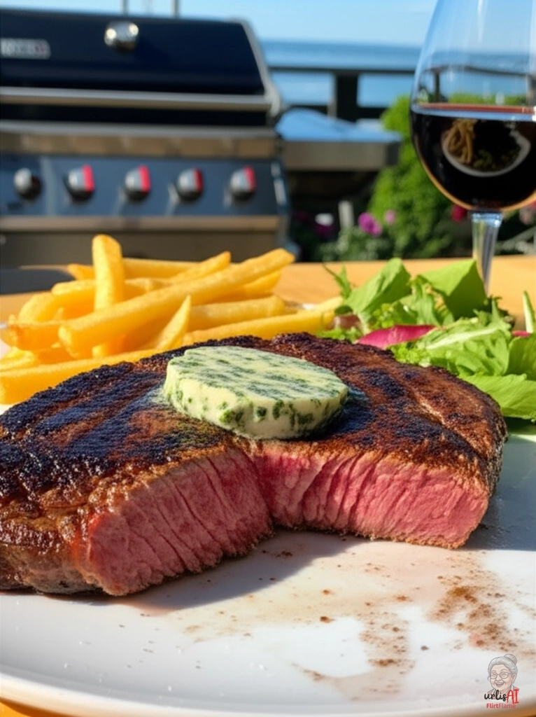 Genfer Kräuter Steak — Gasgrill