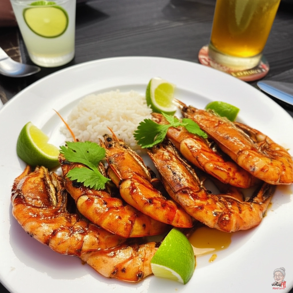 Caipirinha Garnelen Rio — Gasgrill