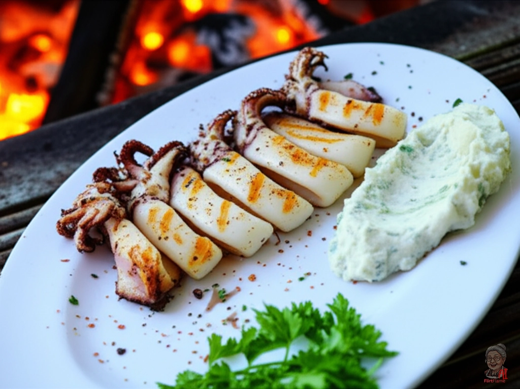 Calamari Tube Aioli — Kohlegrill