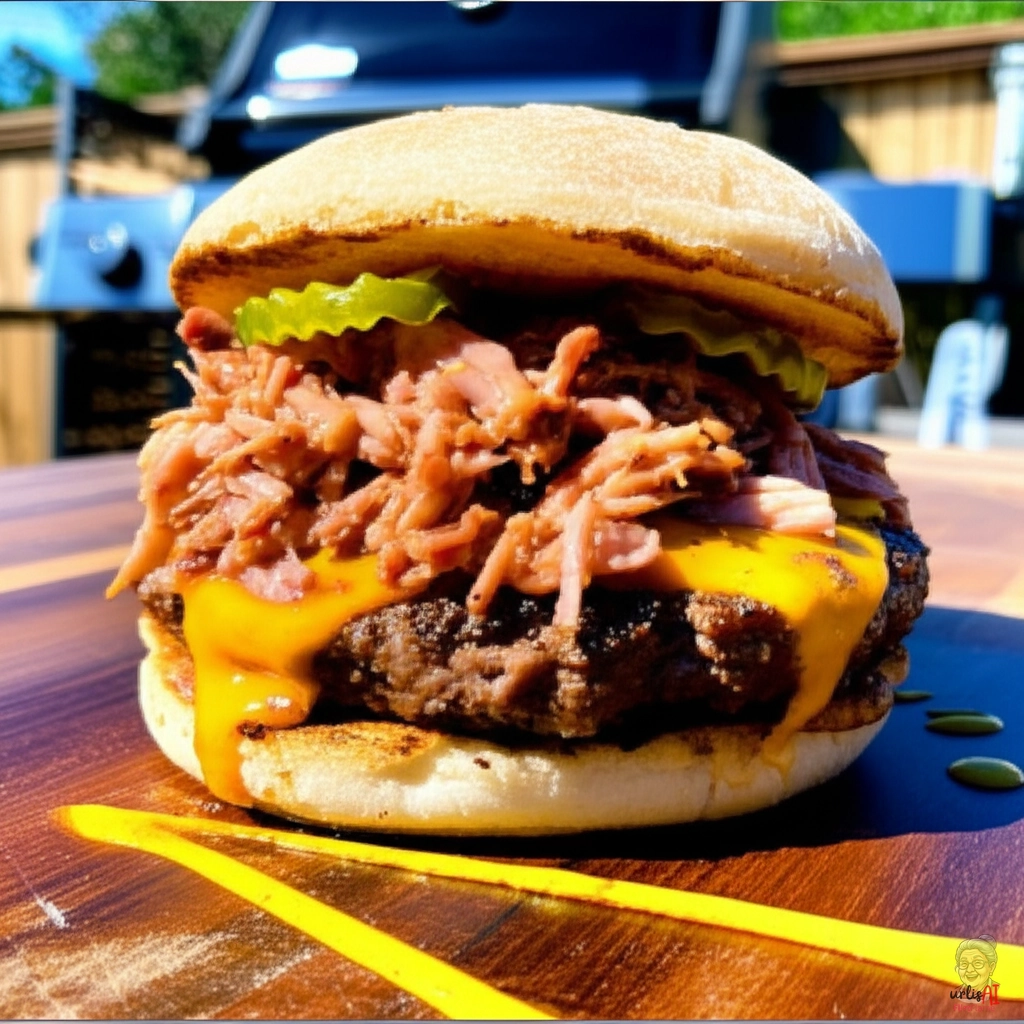 Cubano Smash Burger — Gasgrill