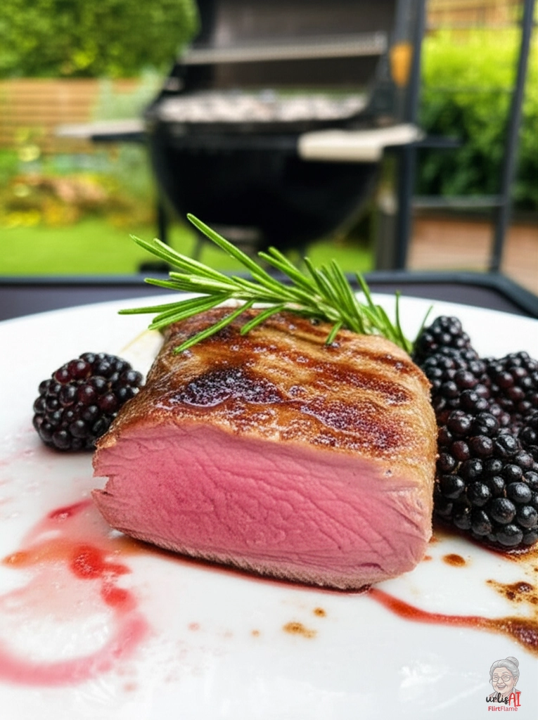 Herbstwald Wildmedaillons — Kohlegrill