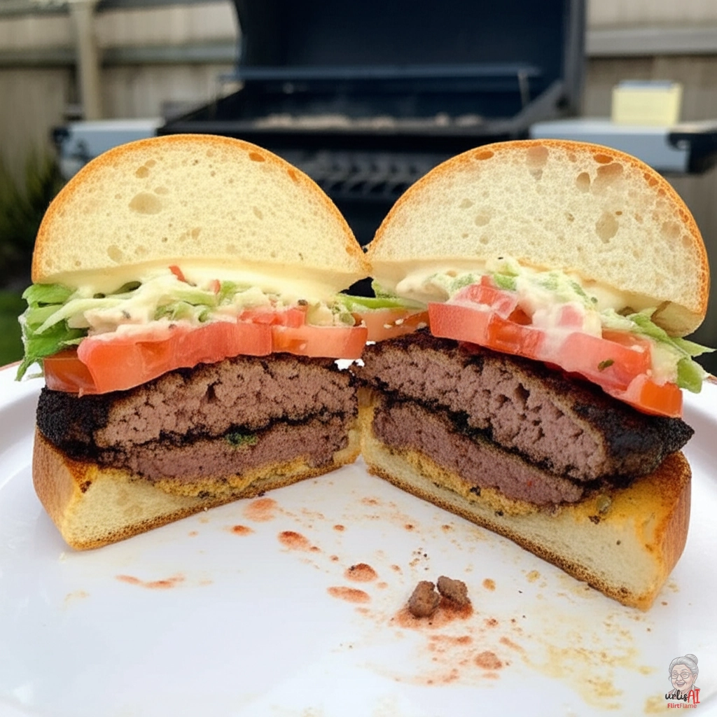 Santo Domingo Streetburger — Kohlegrill