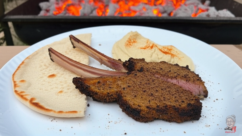 Dschibuti Lammkoteletts — Kohlegrill