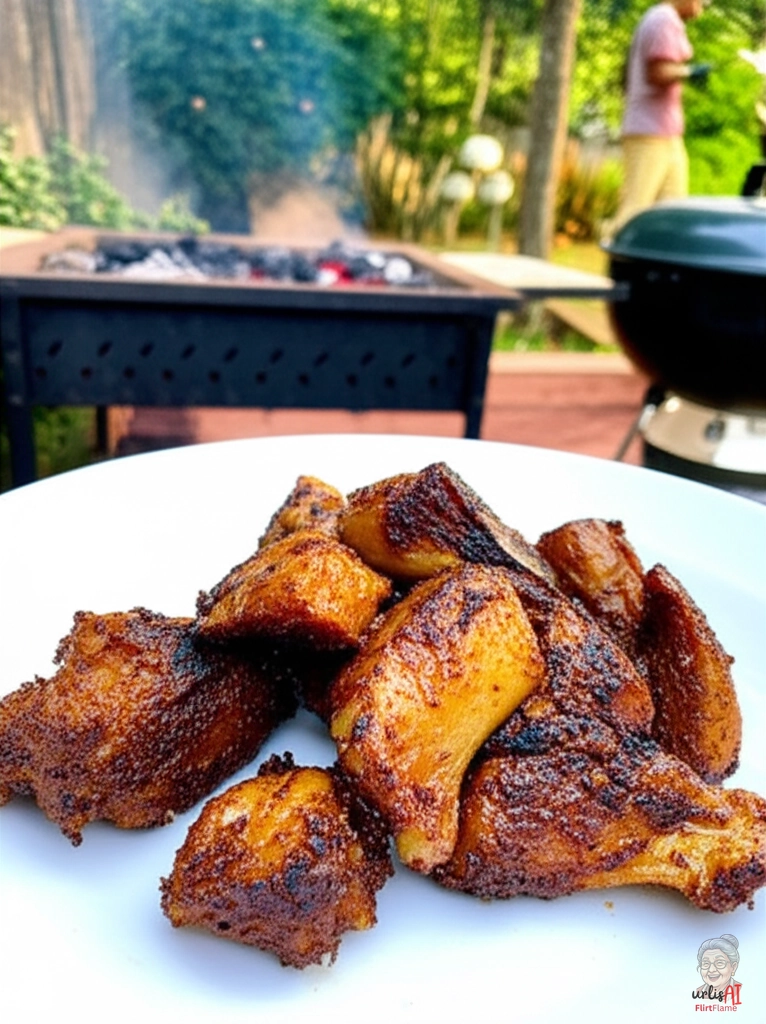 Kardamom Zimtlamm — Kohlegrill