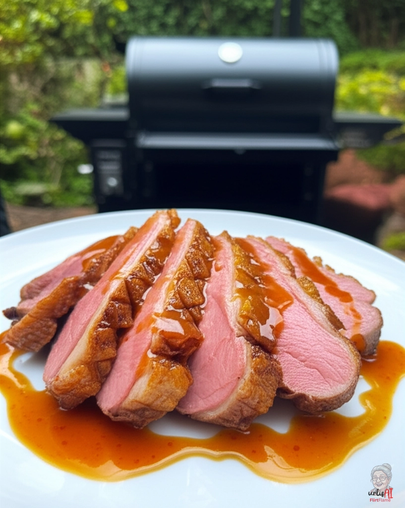 Kirschrauch Orangenbrust — Smoker