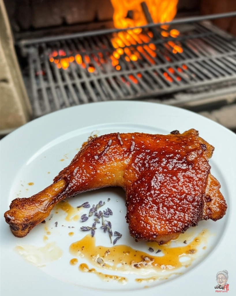 Provençale Lavendelkeule — Kohlegrill