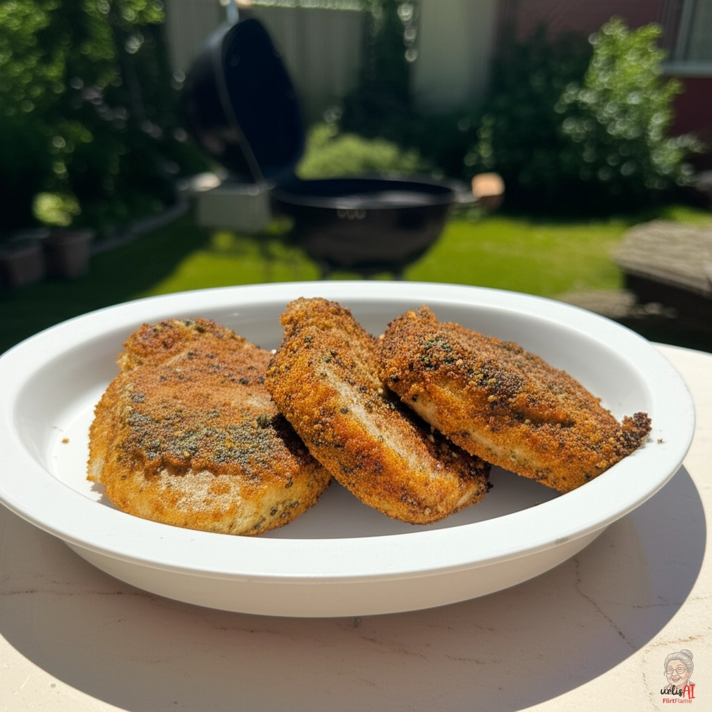 Baltische Wacholderkoteletts — Kohlegrill