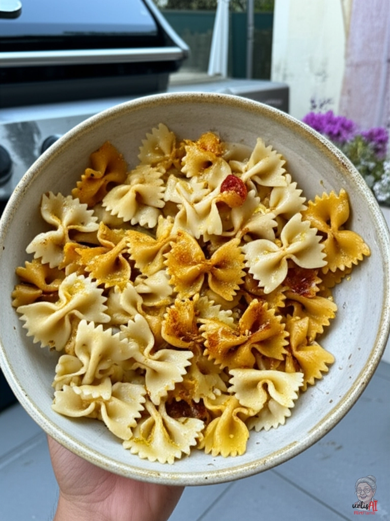 Limone Röstfarfalle — Gasgrill