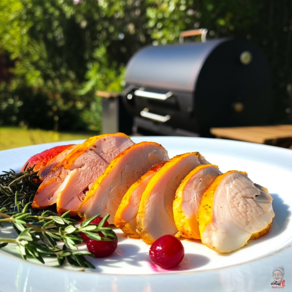 Herbstliche Thymianbrust — Smoker