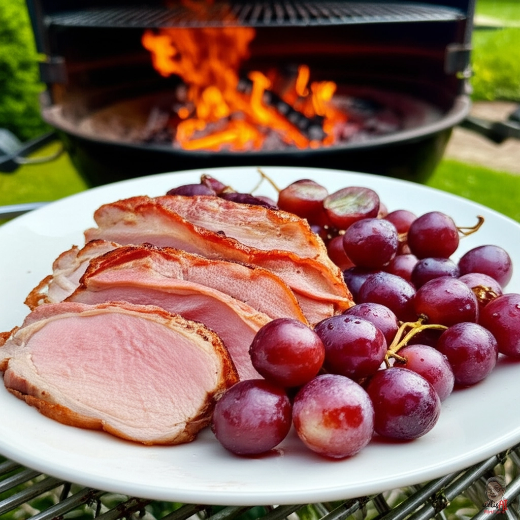 Loire Traubenfasan — Kohlegrill