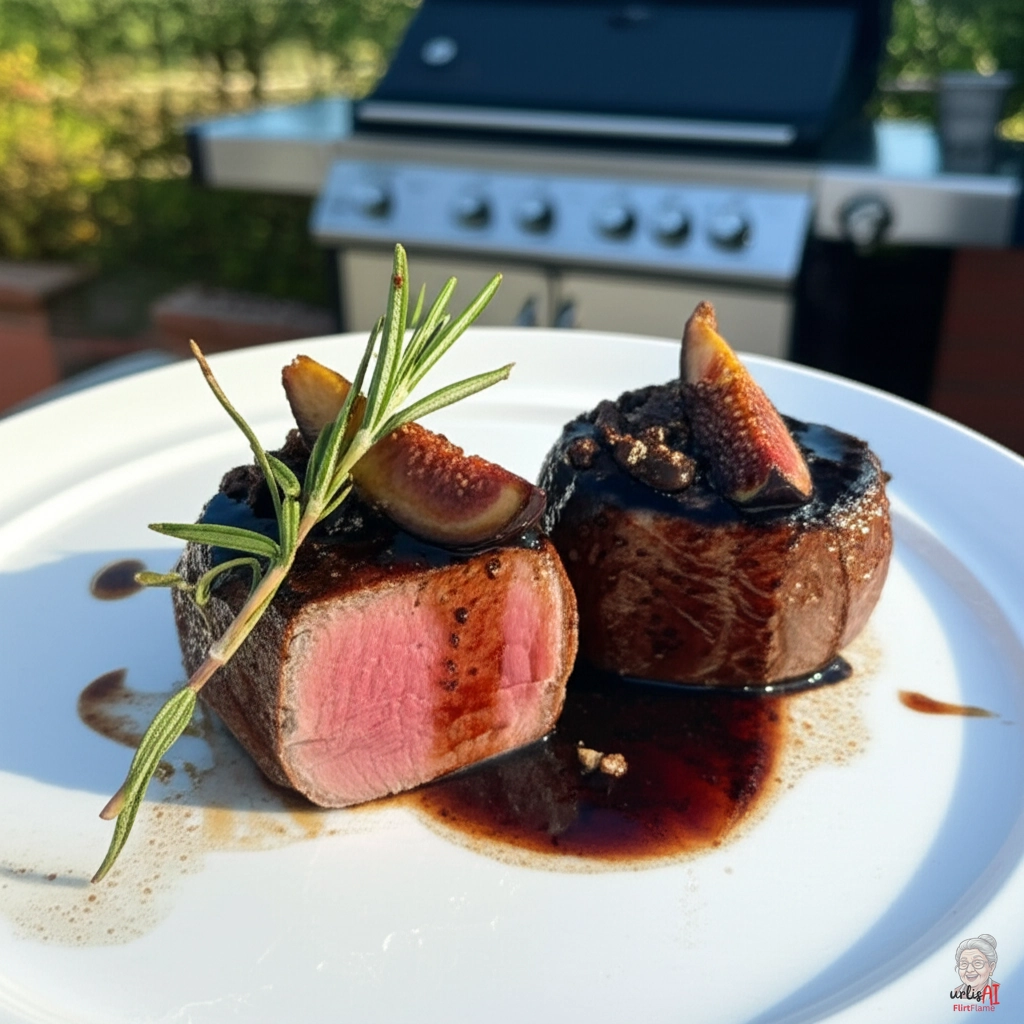 Toskana Feigenmedaillons — Gasgrill